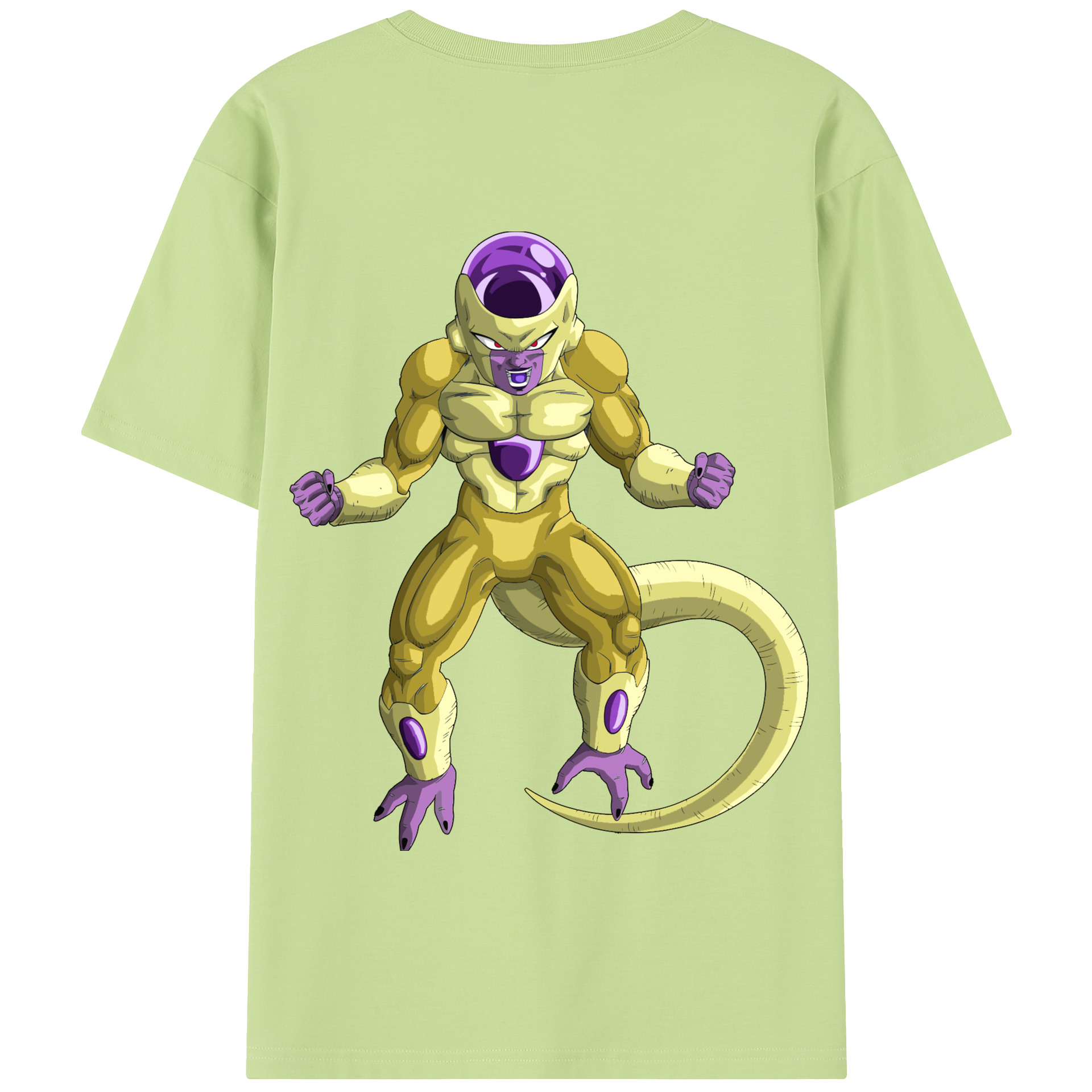 （画像用） ドラゴンボール フリーザ DRAGON BALL Frieza 綿100％半袖Tシャツ（背面プリント）